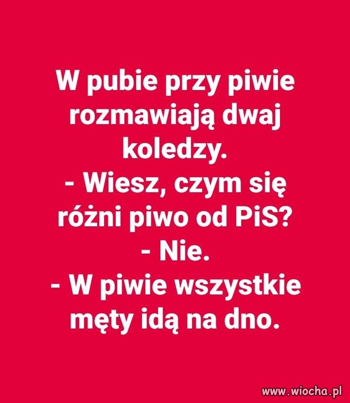 Wolę piwo ...