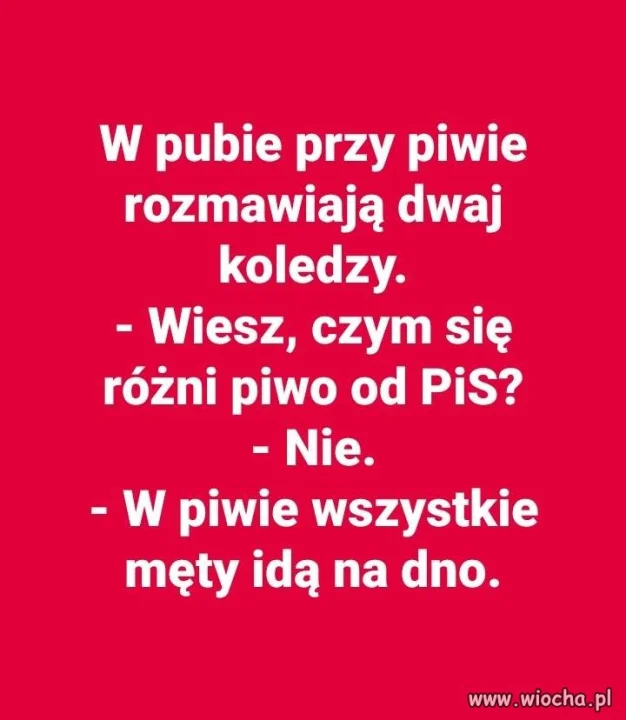 Wolę piwo ...