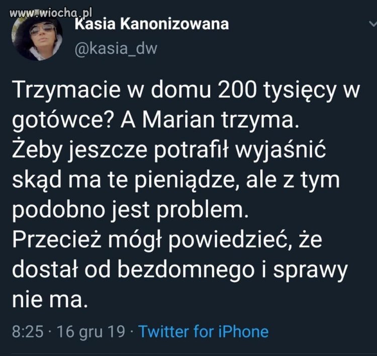 Nie pomyślał
