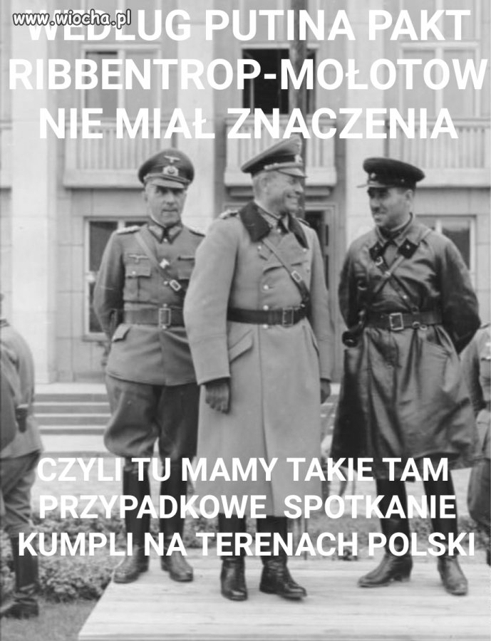 Nieważne czy 1939 czy 2019, Rosja jest taka sama..