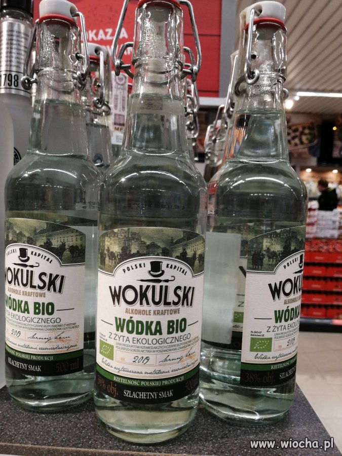 Tymczasem w Aldi wódka bio