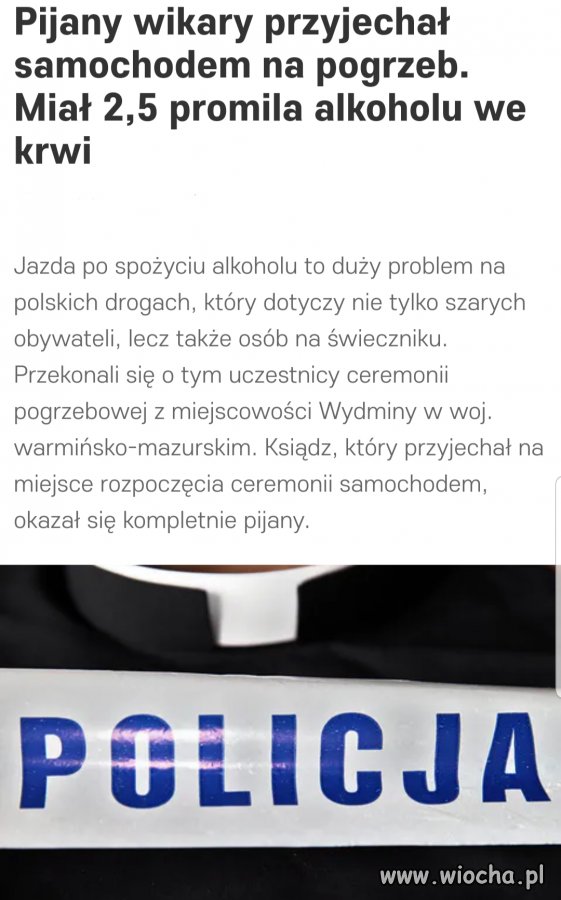 Księdza wypuszczono.