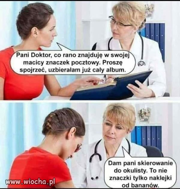Pani doktor poznała się...
