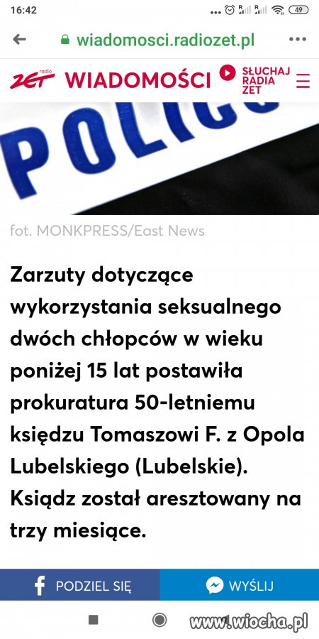 Pięćdziesięcioletni ksiądz