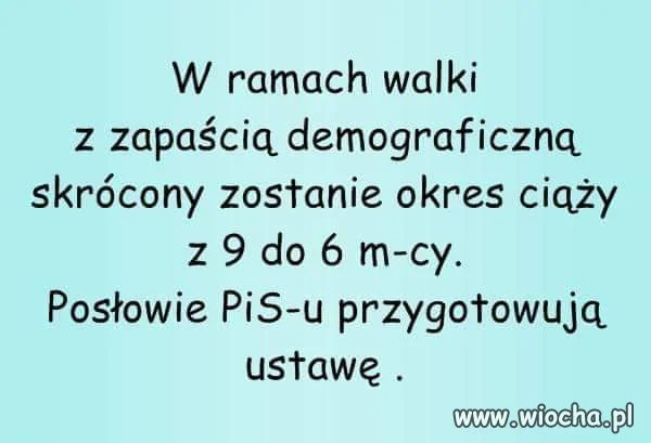 Przygotowują ustawę