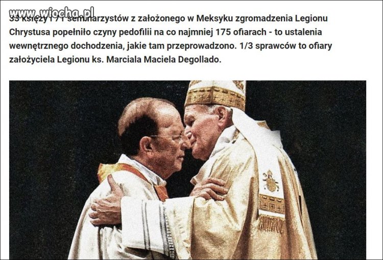 Największy taki skandal w Kościele katolickim