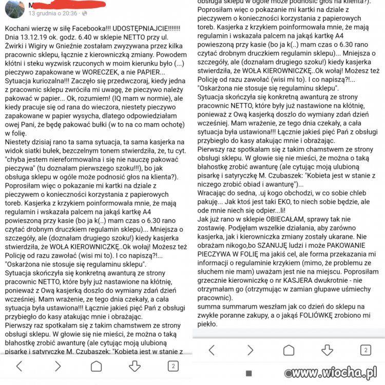 Historia pieczywa z netto 