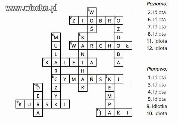 Krzyżówka
