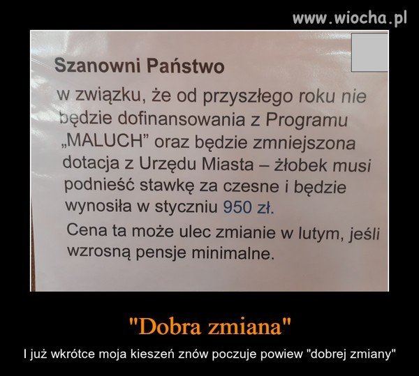 Dobra zmiana