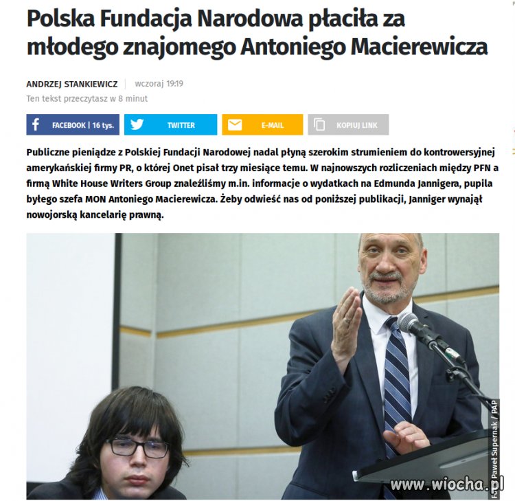 Musiał sie dobrze zasłużyć 
