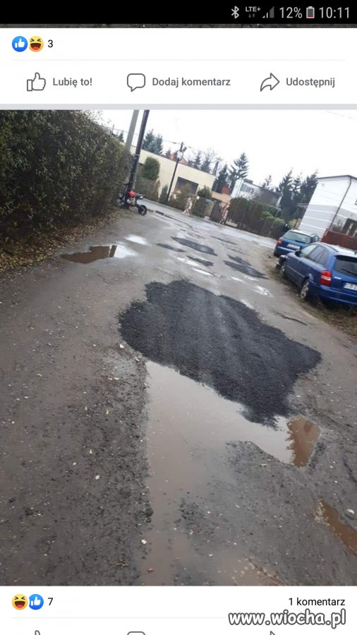 Bydgoszcz droga naprawiona 