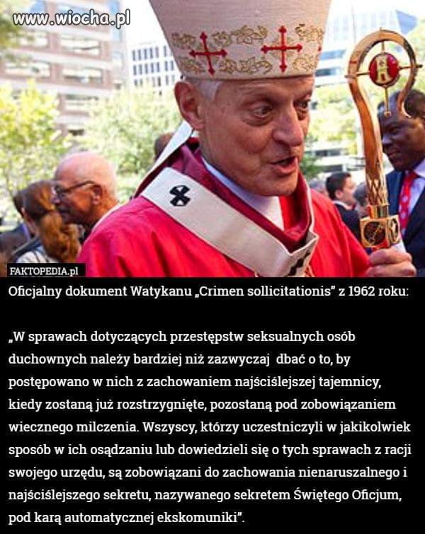 Oficjalny dokument Watykanu