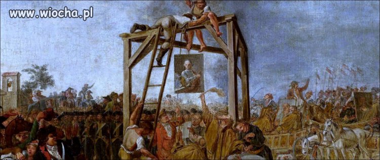 Wieszanie zdrajców obraz Jana Piotra Norblina 1794