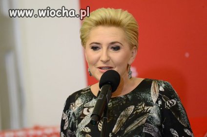 Jedyny udział tej pani w życiu politycznym to: