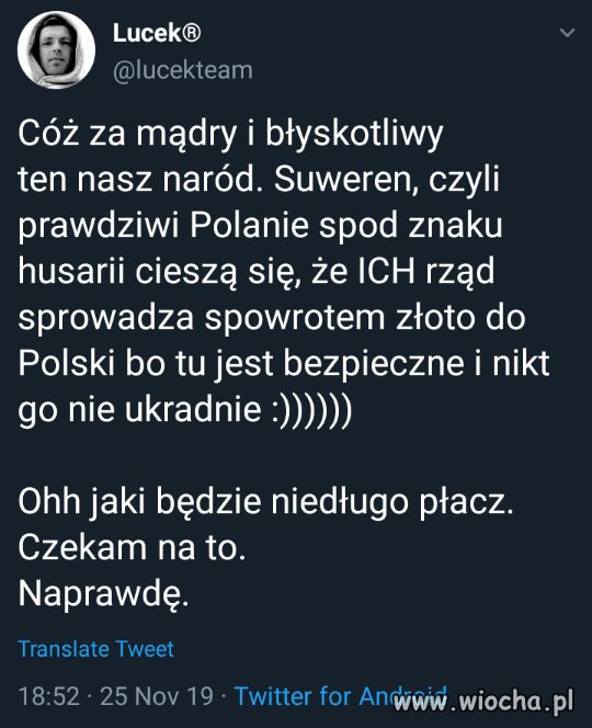 Sprawa na wagę złota