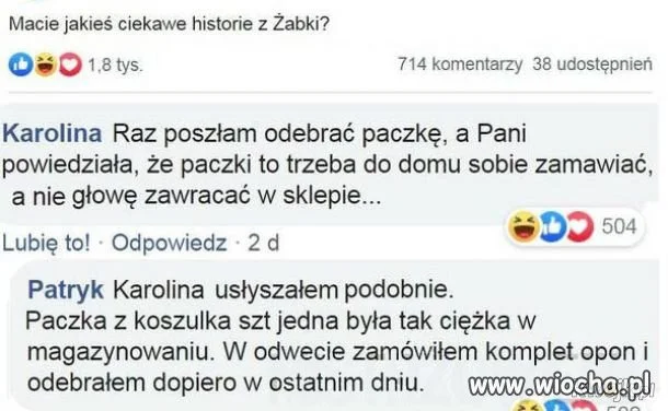 Historie z Żabki