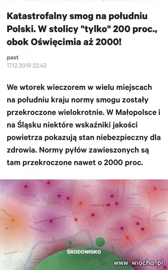 Nowy program smog plus