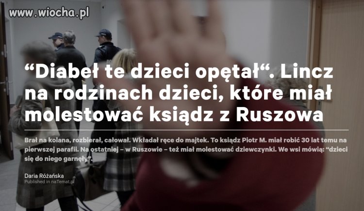 Na katolskim za..piu po staremu i tradycyjnie