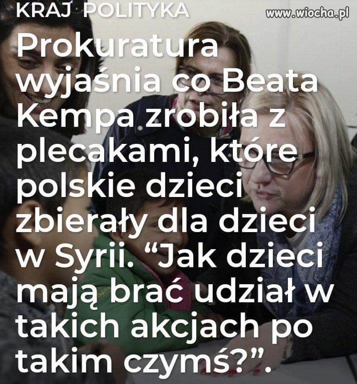 Co z plecakami? 