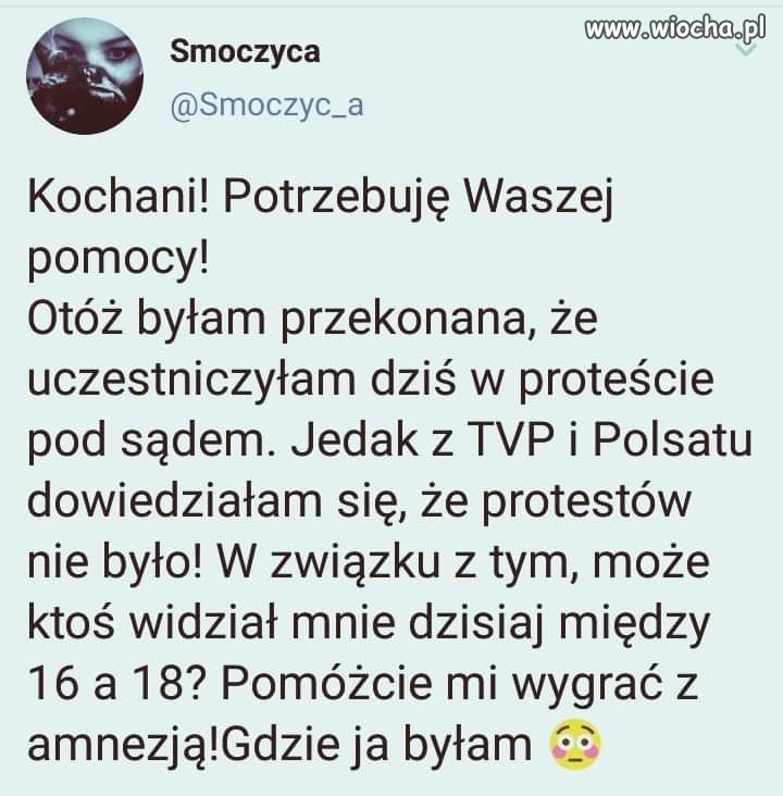 Gdzie ja byłam? 