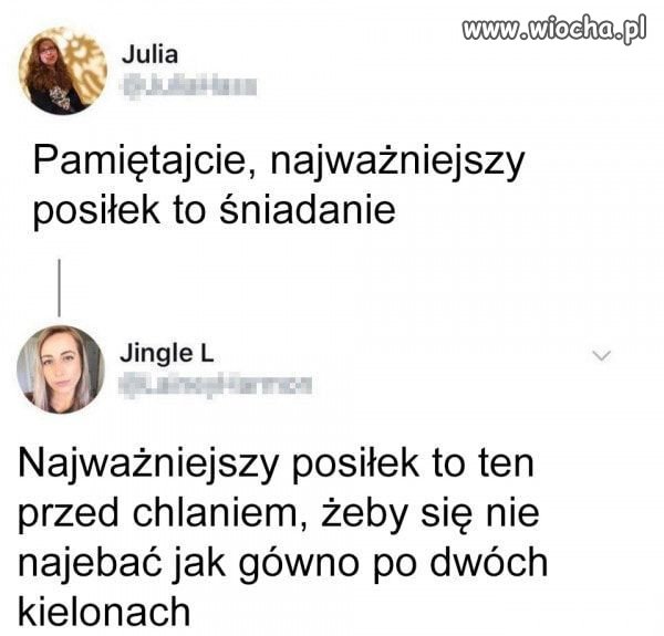 Najważniejszy posiłek