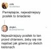 Najważniejszy posiłek