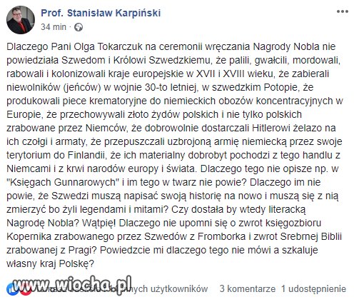 O tak z rana..