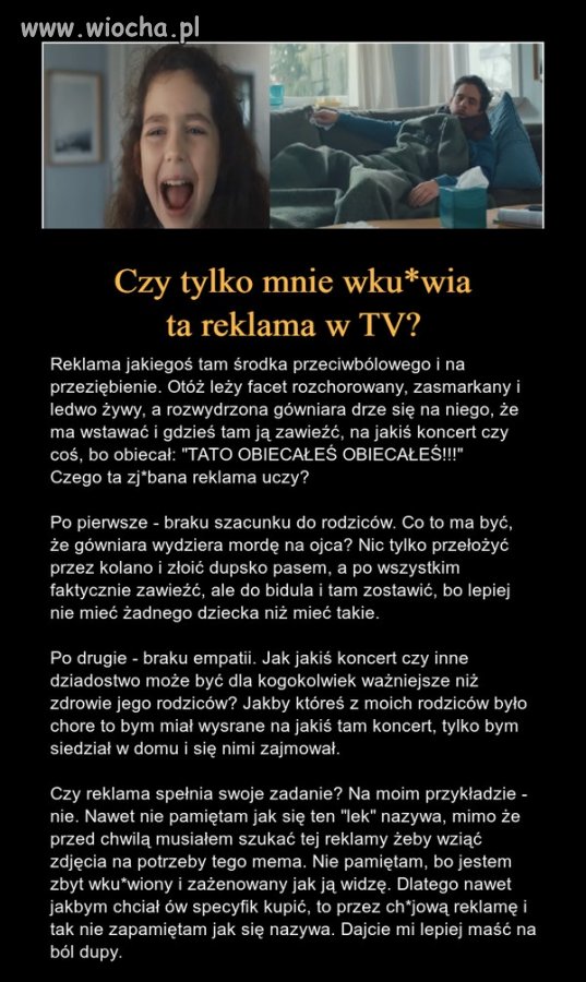 Wkur...jąca reklama