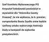 Mam nadzieję, że na obietnicach się nie skończy