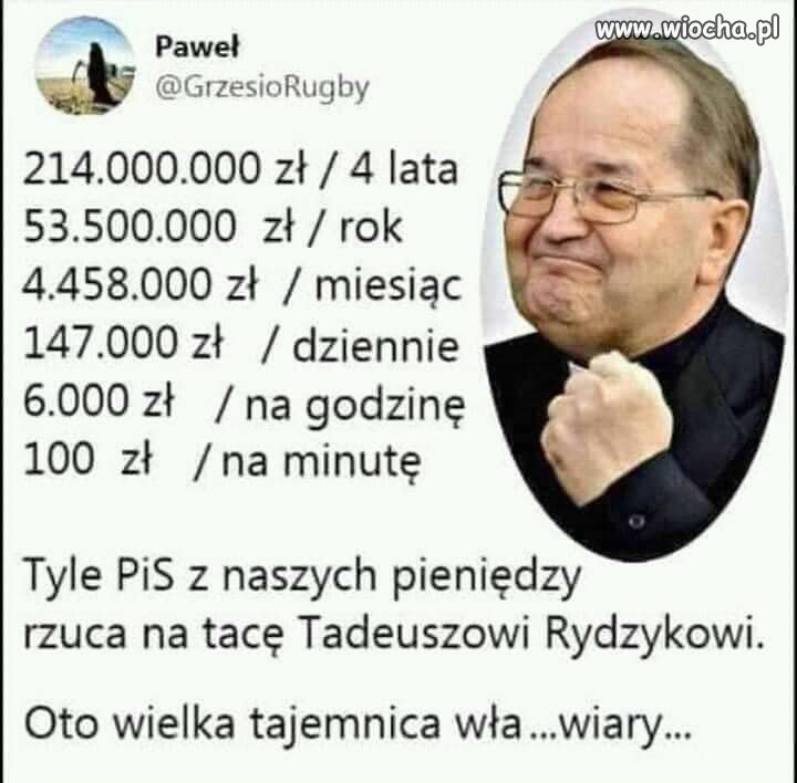 Tadeusz ... złoty, a skromny 