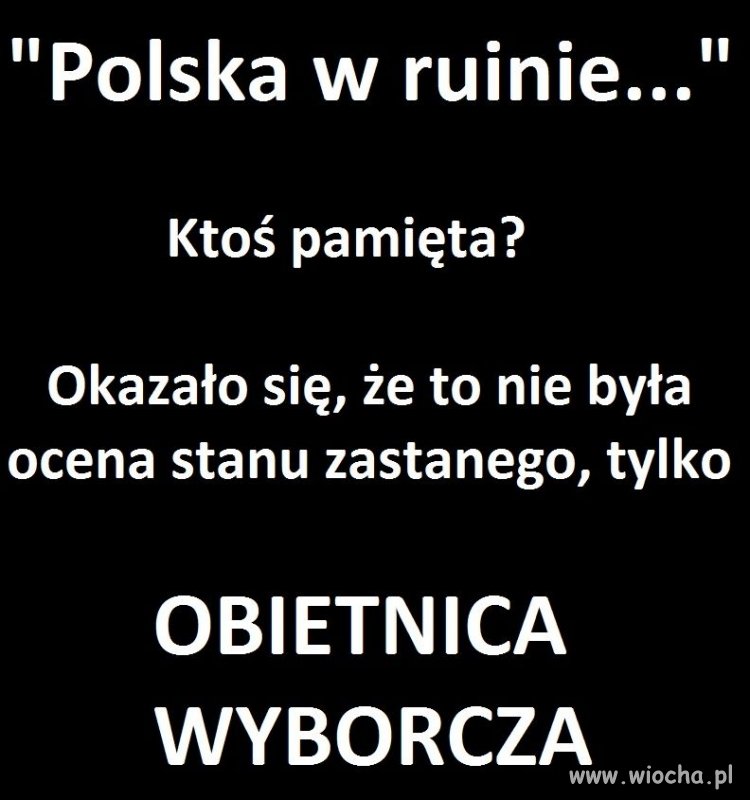 Obietnice wyborcze