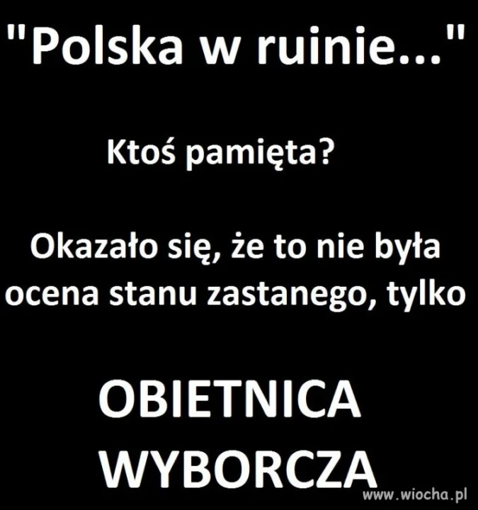 Obietnice wyborcze