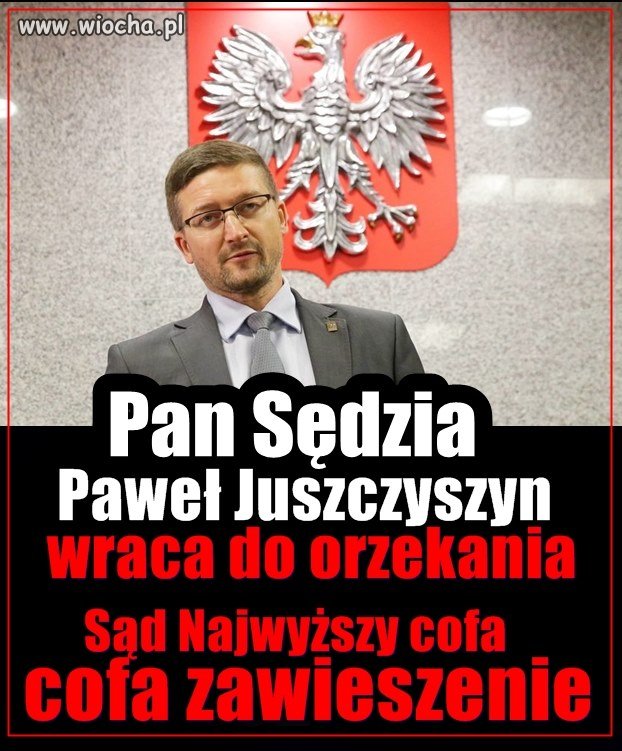  Izba Dyscyplinarna Sądu Najwyższego uchyliła zawieszenie sędziego