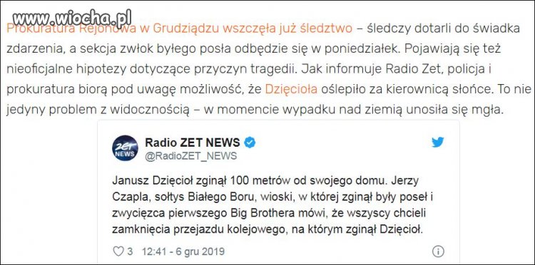 Sekcja zwłok wykaże...