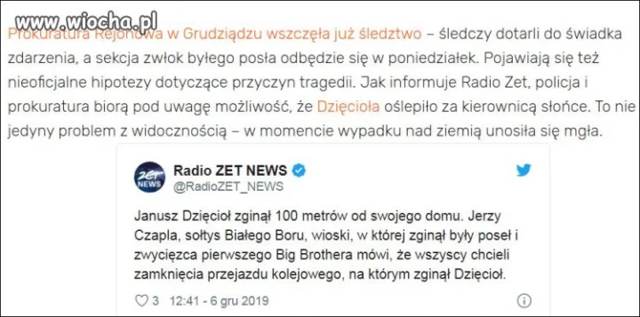 Sekcja zwłok wykaże...