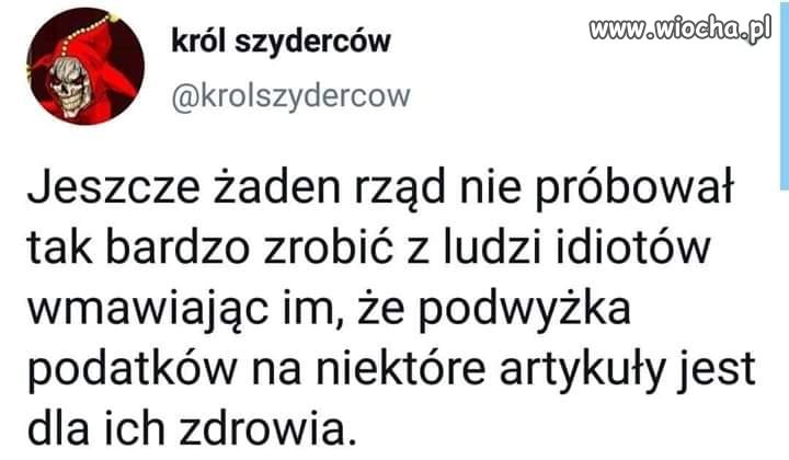 Tak się o nas troszczą ...
