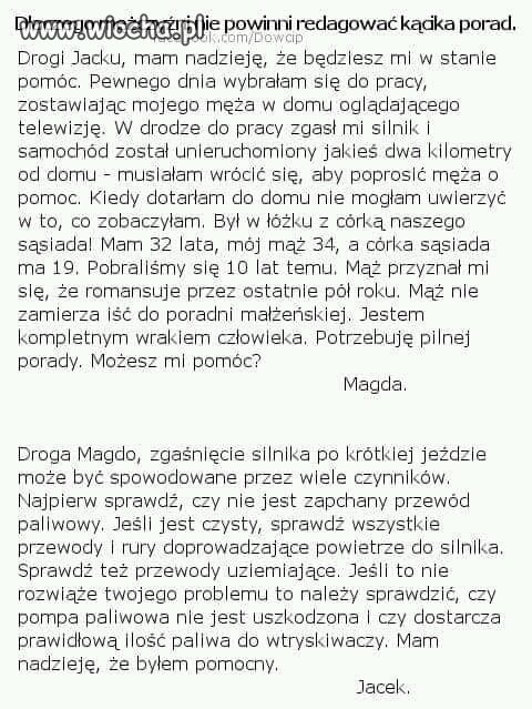 Dlaczego mężczyźni...