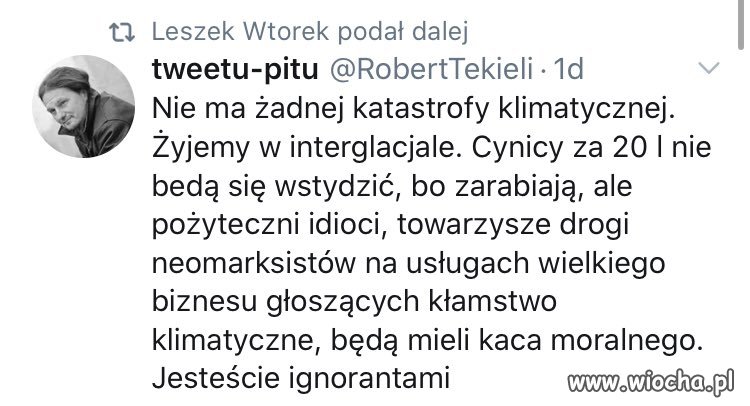 Kolejny prawy uczony, kłamać łatwo.