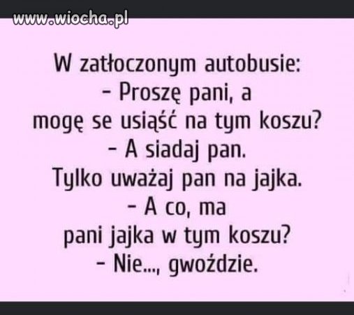 Coś nie o polityce.