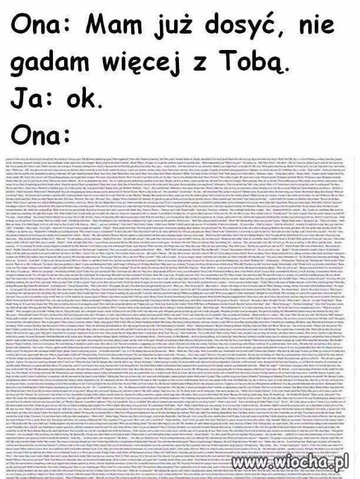 Kobieca logika...