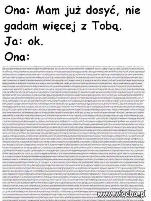 Kobieca logika...