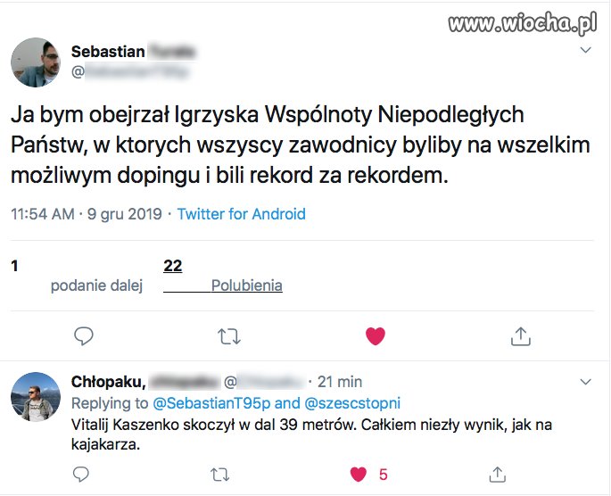Rosja zawieszona na 4 lata za doping...