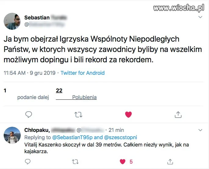 Rosja zawieszona na 4 lata za doping...