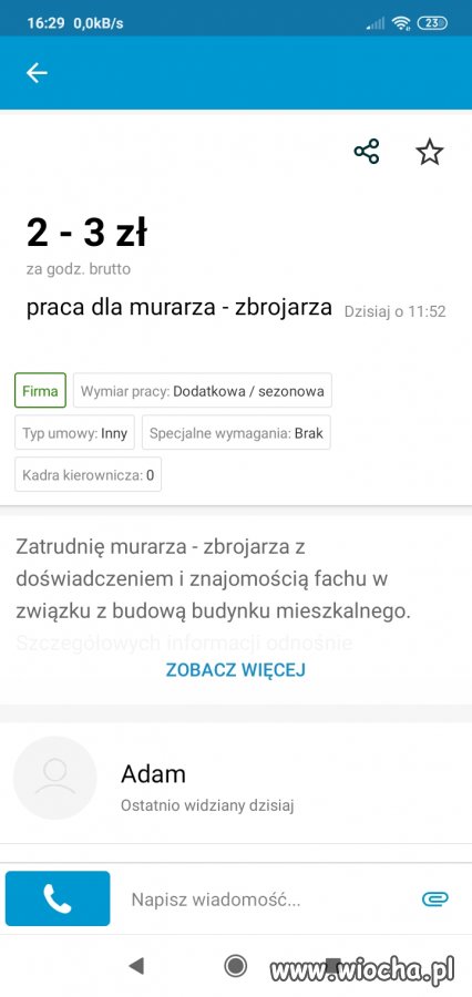 Praca jest tylko nikomu robić się nie chce