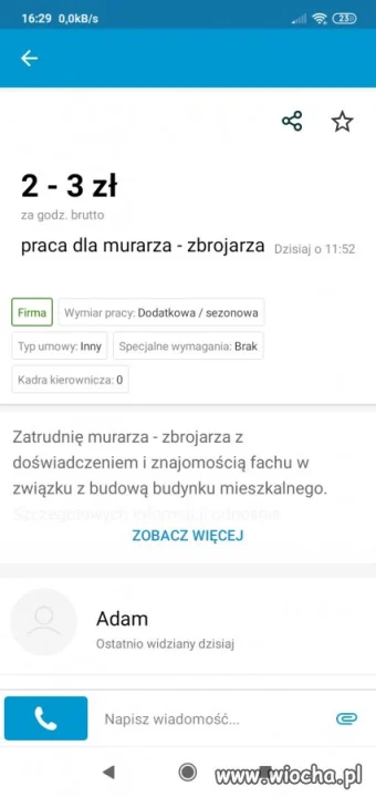 Praca jest tylko nikomu robić się nie chce