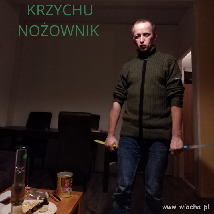 Z nożem witam nowy roku 