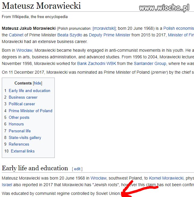 Morwaiecki Nasiąknięty Komunizmem