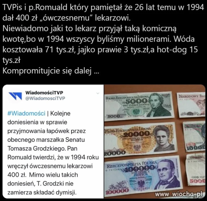 Kompromitacji ciąg dalszy.