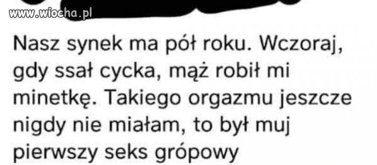 Nie wiem jak to skomentować.