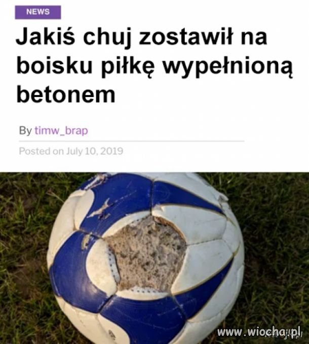 Musiało boleć 